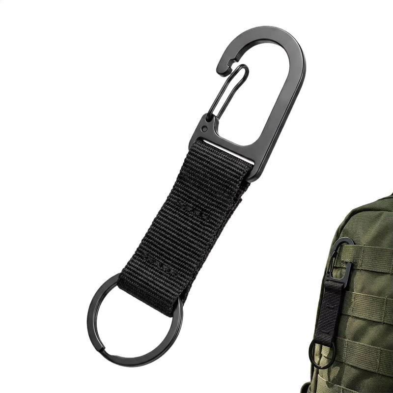 Heavy Equipment Key Ring - Карабин с пружинным механизмом для тяжелых