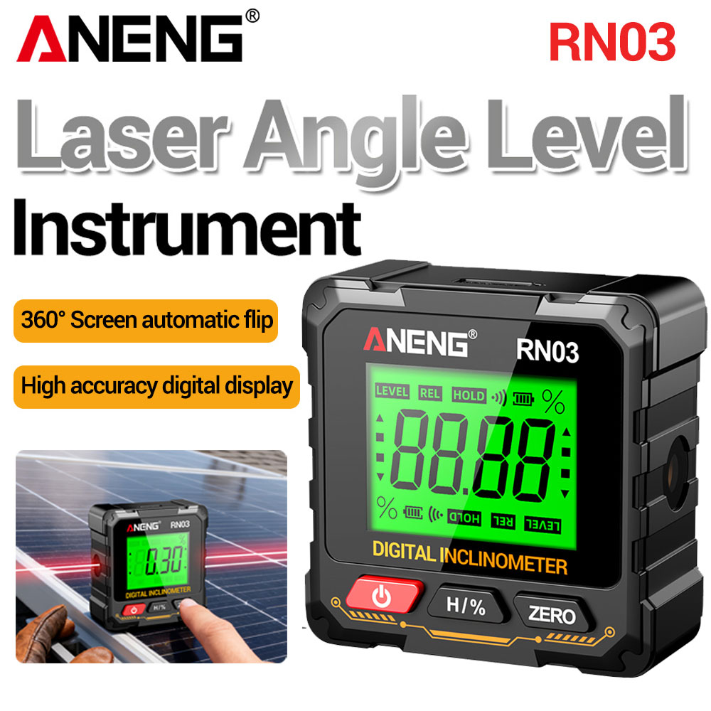 Laser Level Rotary - Лазерный цифровой угломер-инклинометр, лазерный уровень-инклинометр, четырехсторонний
