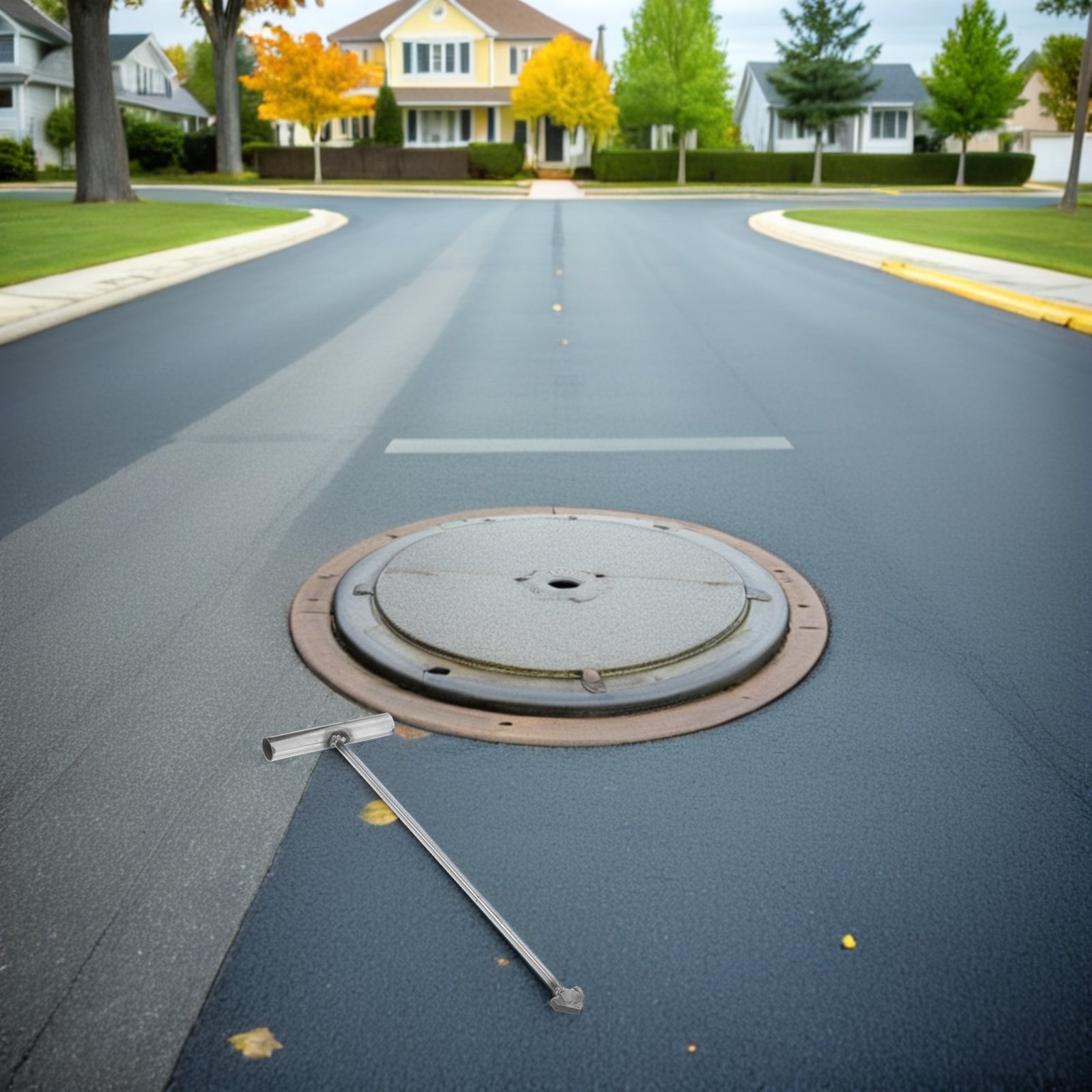 Manhole Cover Lifting - Крюк для крышек люков из нержавеющей