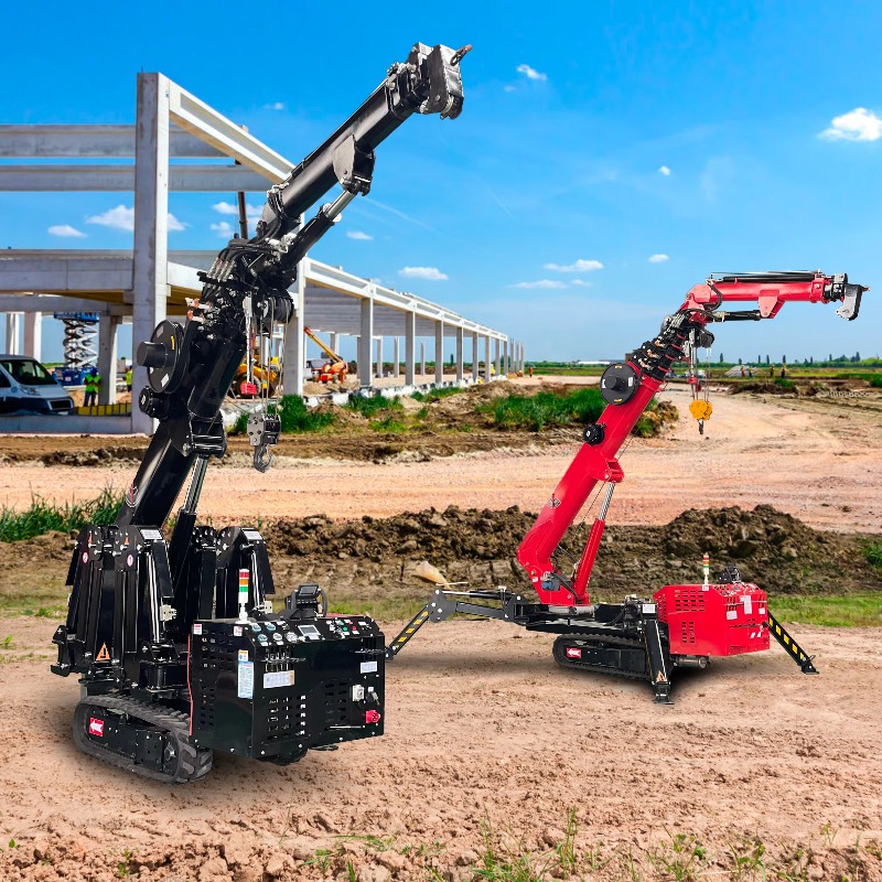Heavy Equipment Electrical - Компактный мини-кран-паук с гидравлическим электрическим дистанционным