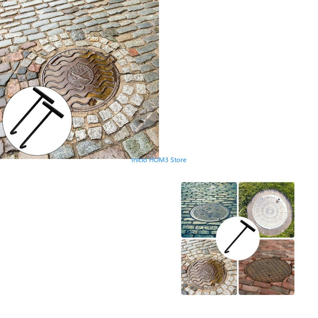 Manhole Cover Lifting - Качественный стальной крюк для люка A5YD