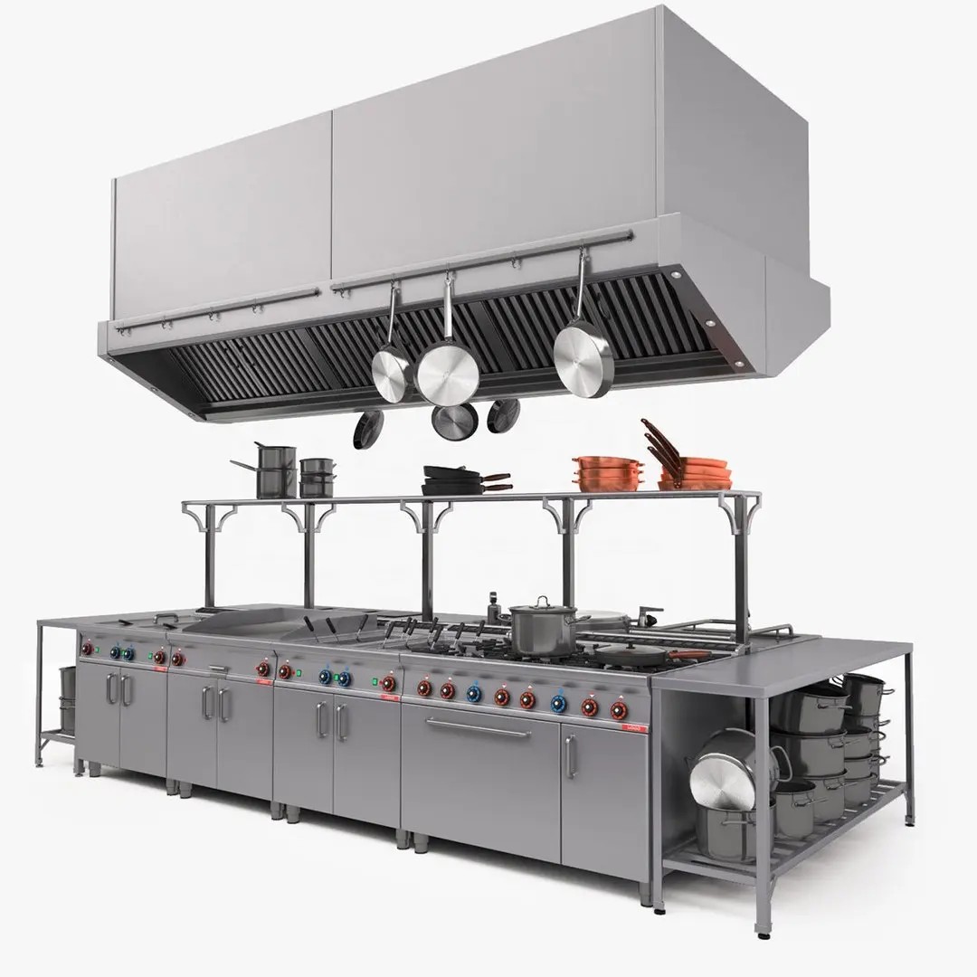 Heavy Equipment In Kitchen - Западная нержавеющая сталь тяжелый профессиональный коммерческий