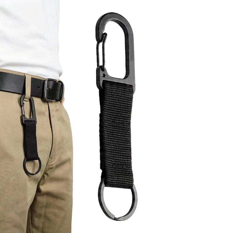Карабин с пружинным механизмом – обзор и цена Heavy Equipment Key Ring