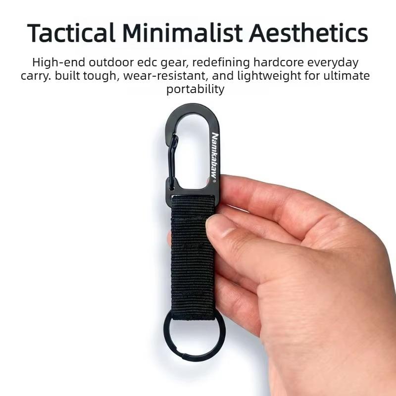 Карабин с пружинным механизмом – обзор и цена Heavy Equipment Key Ring