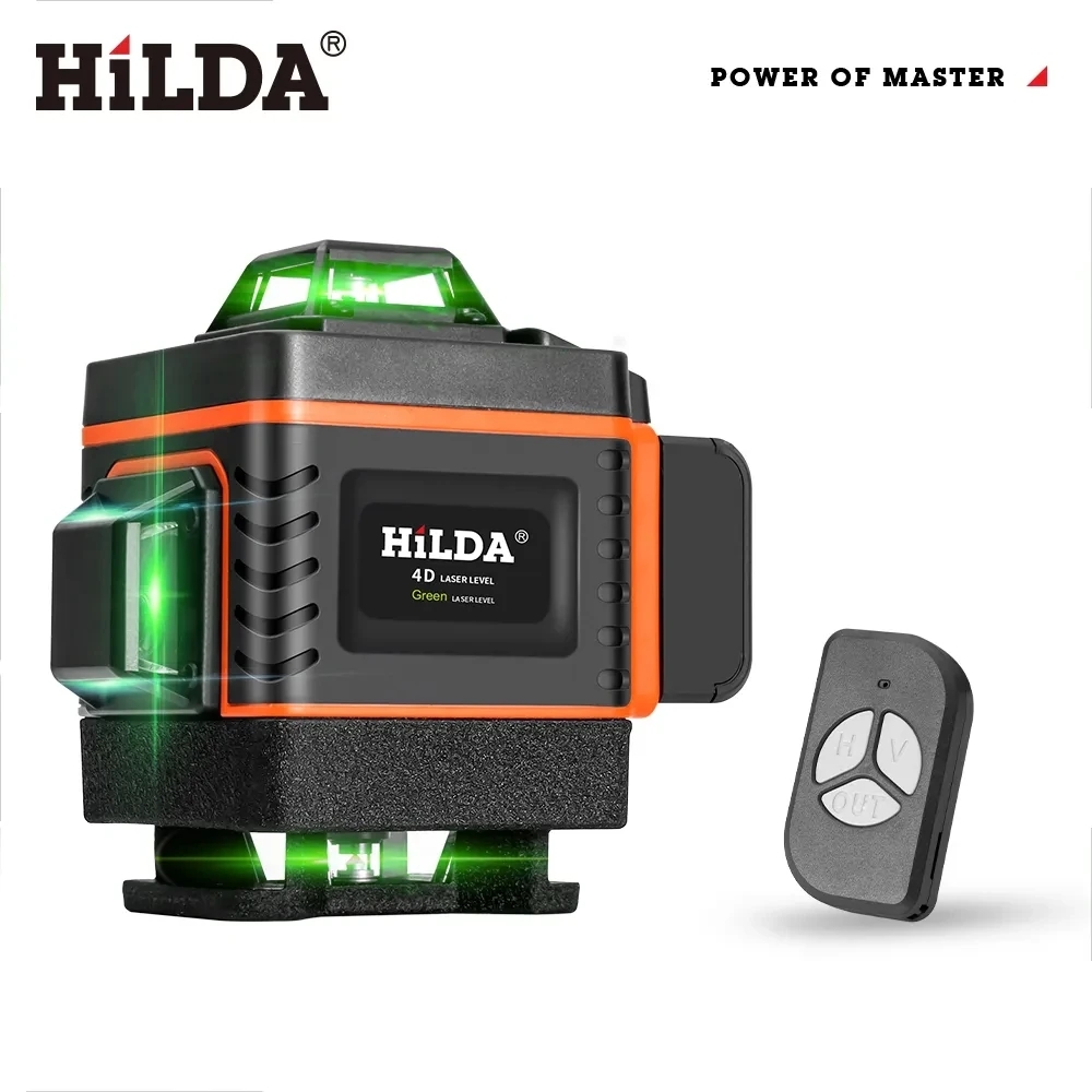 HILDA 16/12 линий 4D лазерный  – обзор и цена Laser Level Rotary