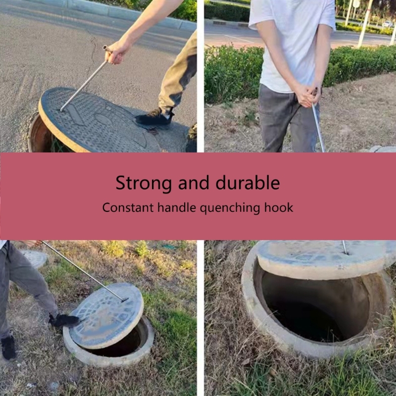 Крюк для крышки люка Прочный с – обзор и цена Manhole Cover Lifting
