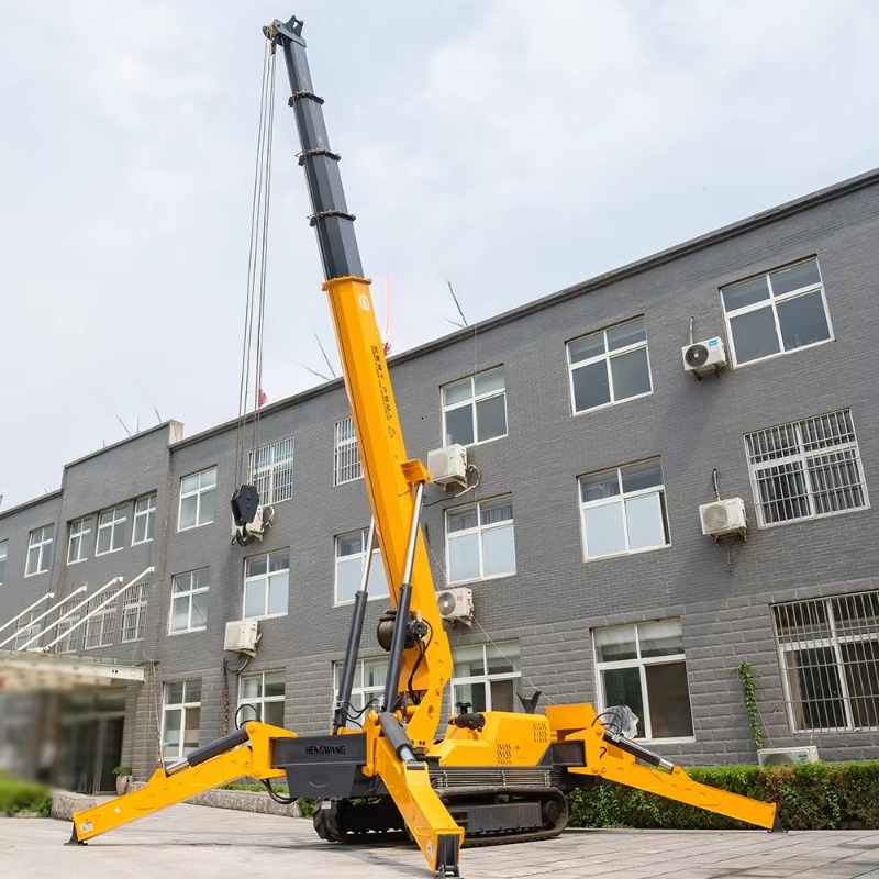 Мини-кран-паук: компактная эле – обзор и цена Heavy Equipment Electrical