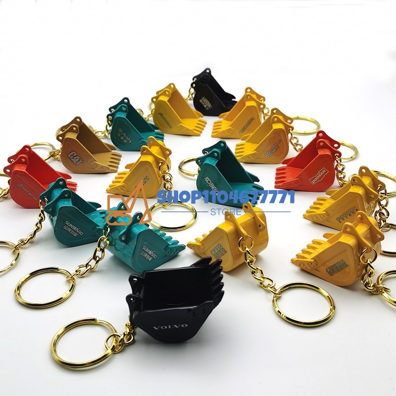 Брелок с ведром для ключей Kob – обзор и цена Heavy Equipment Key Ring
