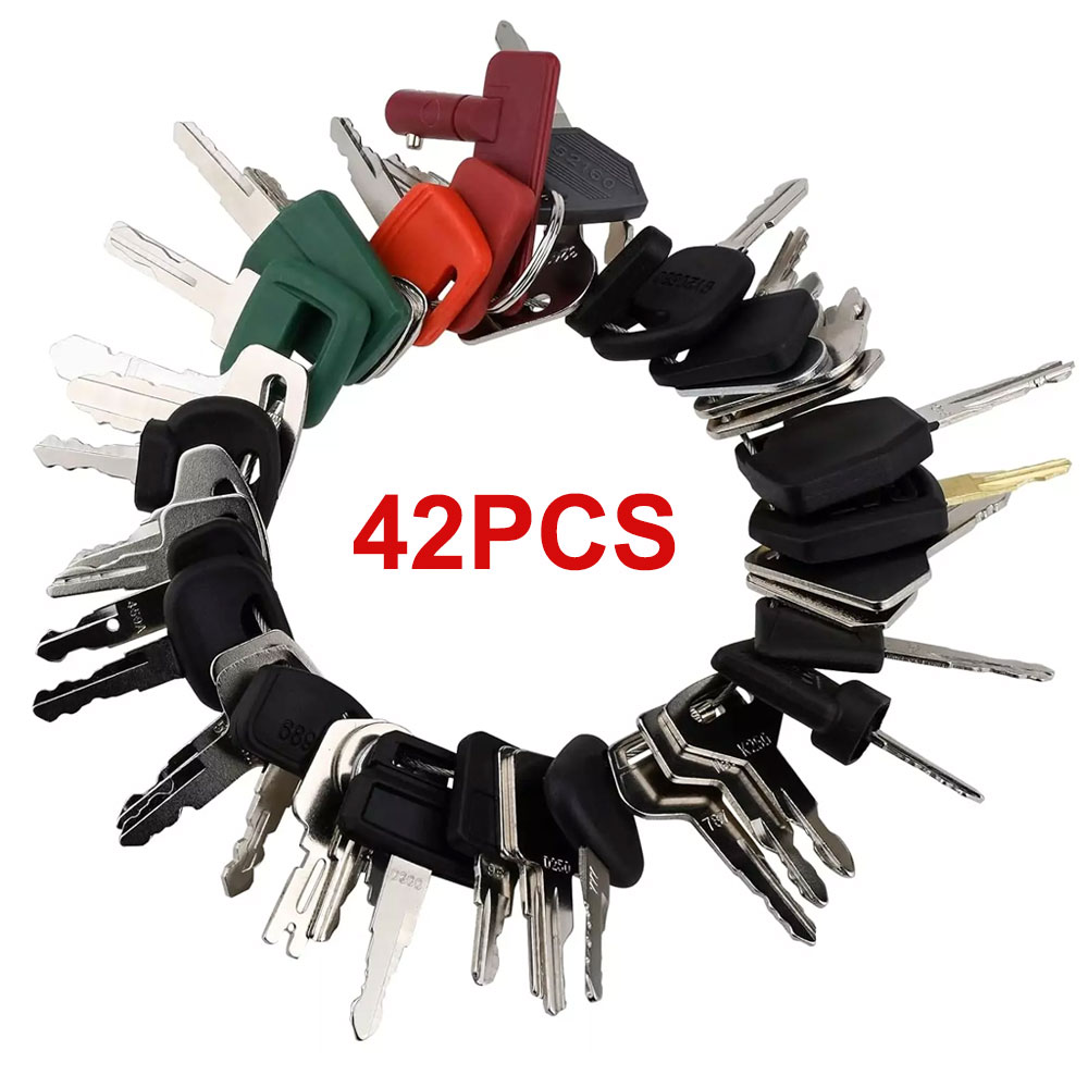 42-клавишный ключ зажигания дл – обзор и цена Heavy Equipment Key Ring