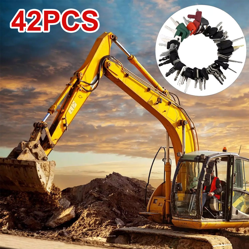 42-клавишный ключ зажигания дл – обзор и цена Heavy Equipment Key Ring
