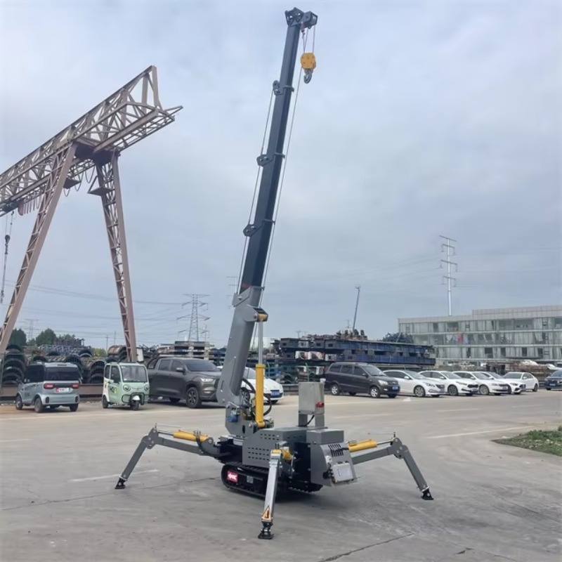 Компактный мини-кран-паук с ги – обзор и цена Heavy Equipment Electrical