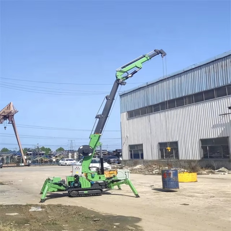 Компактный мини-кран-паук с ги – обзор и цена Heavy Equipment Electrical