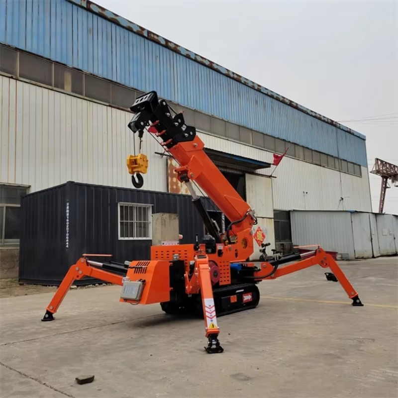 Компактный мини-кран-паук с ги – обзор и цена Heavy Equipment Electrical