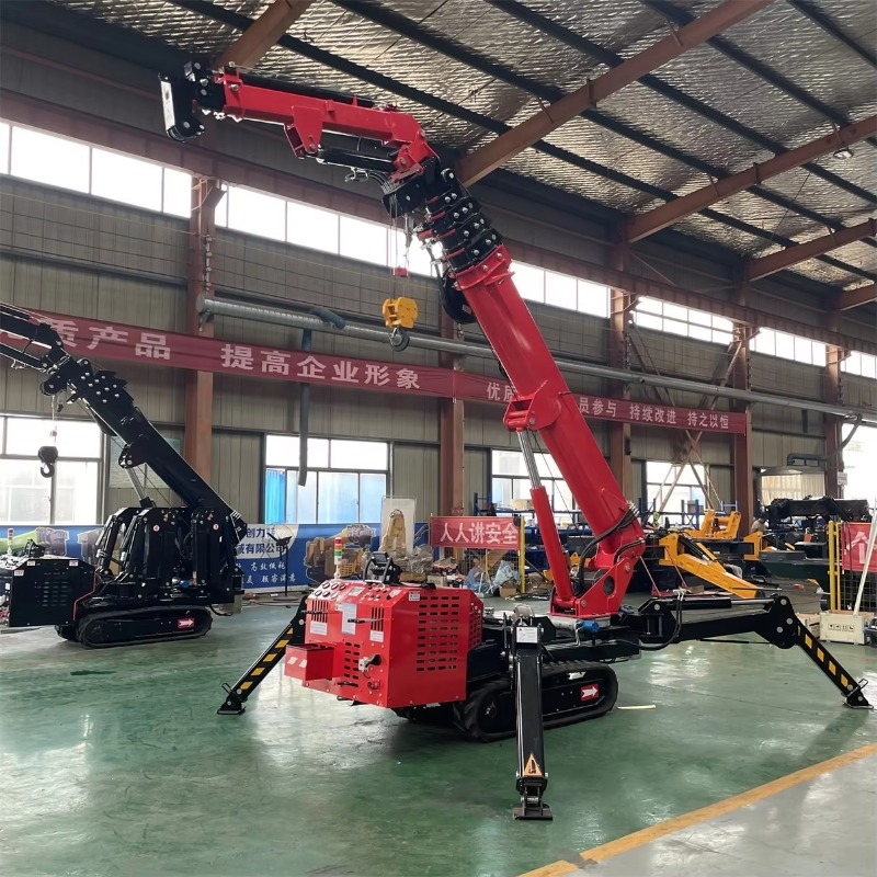 Компактный мини-кран-паук с ги – обзор и цена Heavy Equipment Electrical
