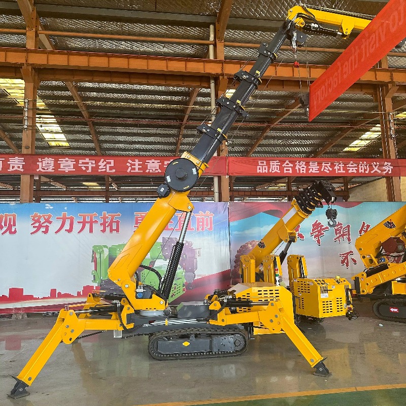 Компактный мини-кран-паук с ги – обзор и цена Heavy Equipment Electrical