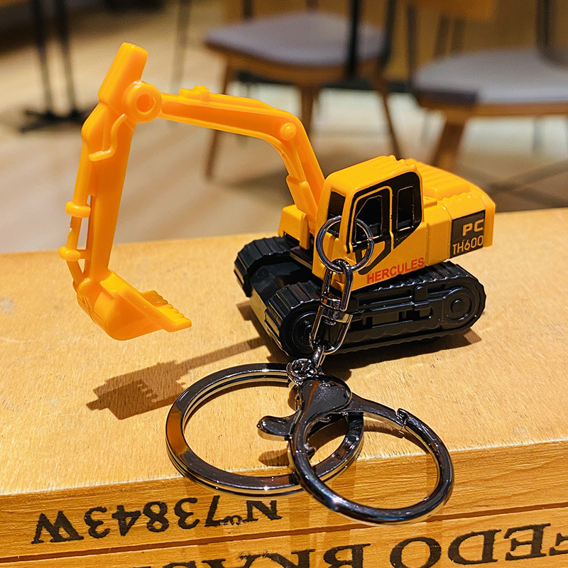 Брелок для ключей Мини-экскава – обзор и цена Heavy Equipment Key Ring