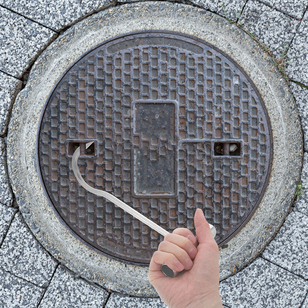 Крюк для крышки люка, прочный  – обзор и цена Manhole Cover Lifting