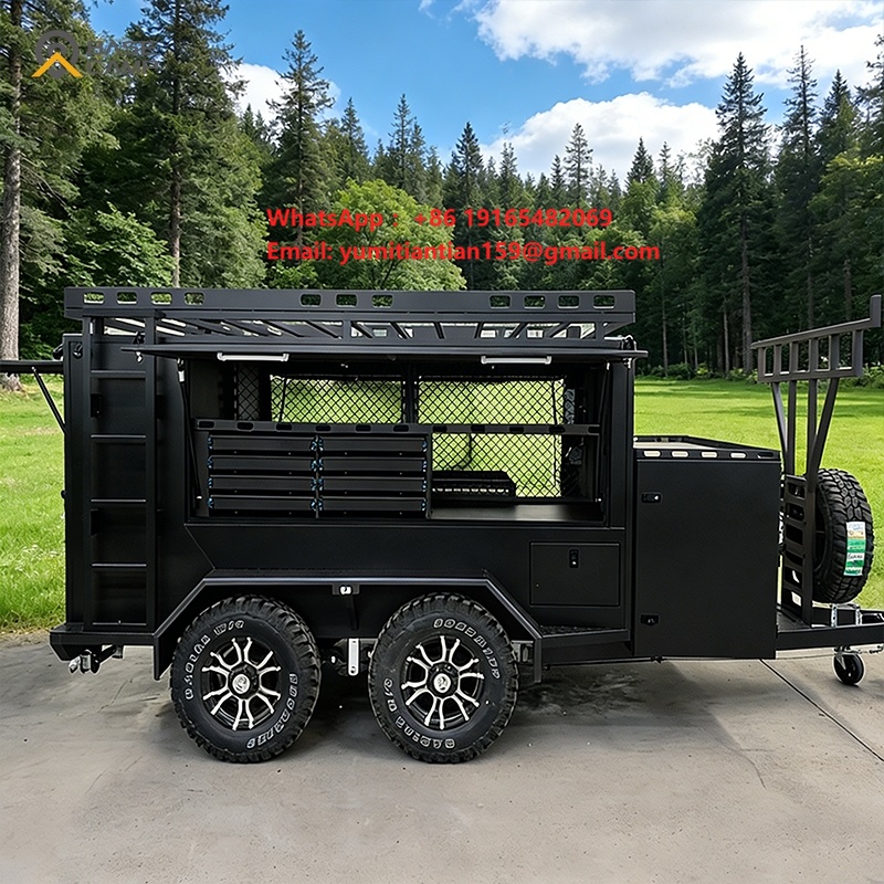 Усиленный закрытый прицеп-фург – обзор и цена Heavy Equipment Hauler