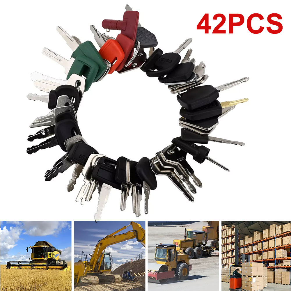 42 шт./18 шт. набор ключей для – обзор и цена Heavy Equipment Key Ring